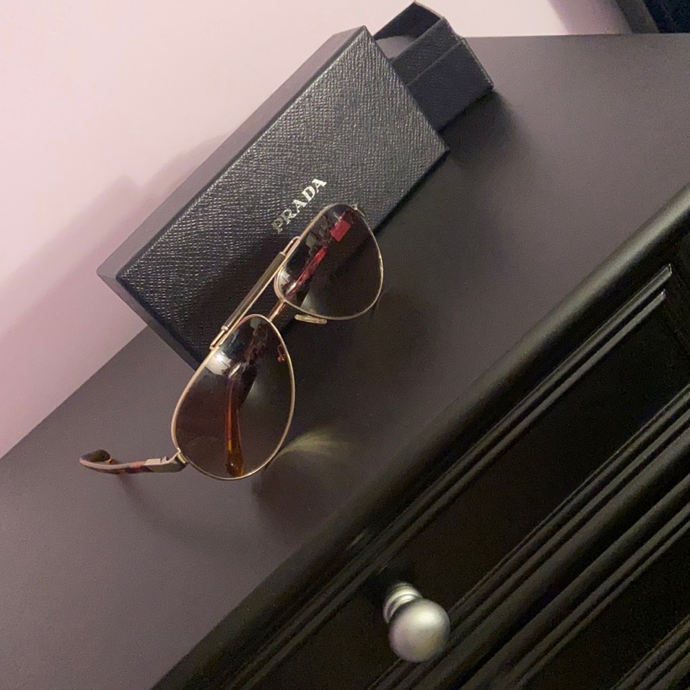 Prada Aviator Sunglasses